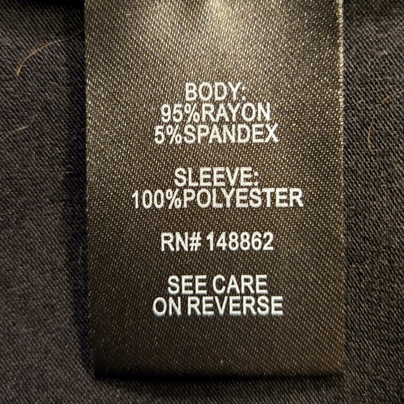 Torrid SuperSoft Tee with Tulle Sleeves 5X - Picture 5 of 8